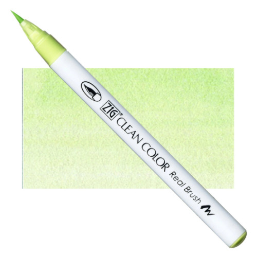 Акварельный маркер-кисть 045 Бледно-зеленый, ZIG Clean Color Real Brush