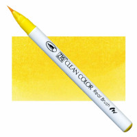 Акварельный маркер-кисть 050 Желтый, ZIG Clean Color Real Brush