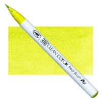 Акварельний маркер-пензель 053 Жовто-зелений, ZIG Clean Color Real Brush