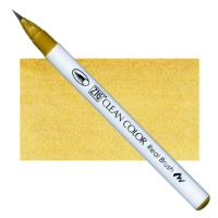 Акварельний маркер-пензель 063 Охра, ZIG Clean Color Real Brush
