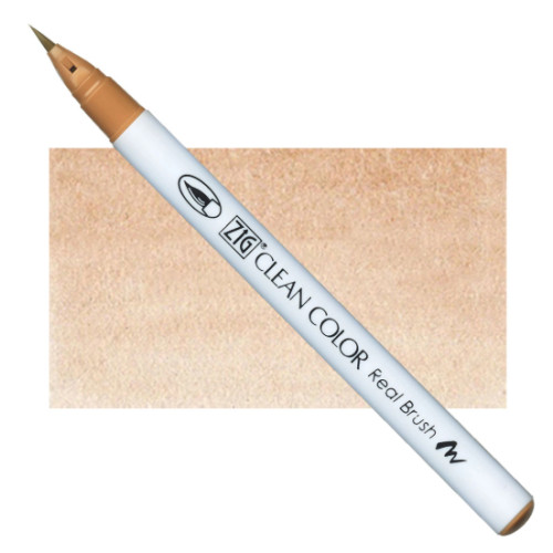 Акварельный маркер-кисть 064 Овсяный, ZIG Clean Color Real Brush