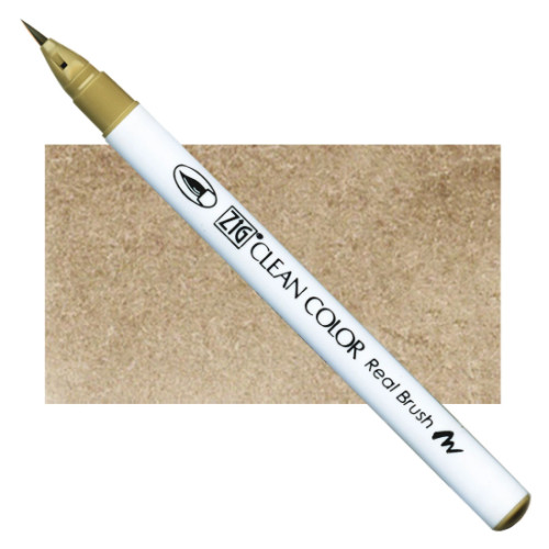 Акварельный маркер-кисть 075 Кирпичный бежевый, ZIG Clean Color Real Brush