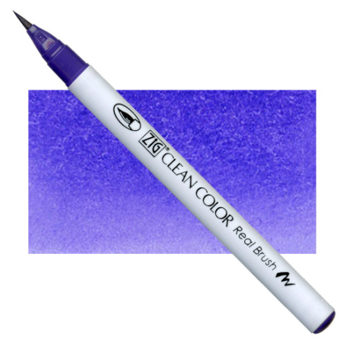 Акварельный маркер-кисть 080 Фиолетовый, ZIG Clean Color Real Brush