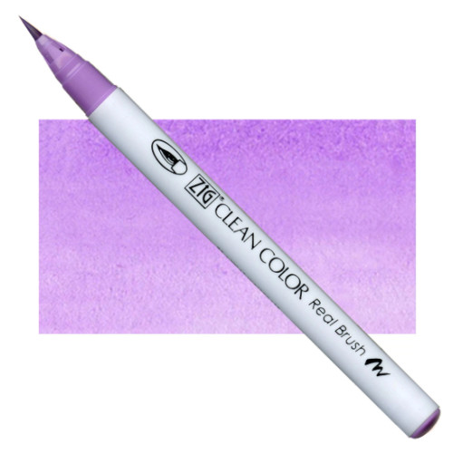 Акварельный маркер-кисть 081 Светло-фиолетовый, ZIG Clean Color Real Brush