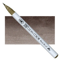 Акварельний маркер-пензель 096 Середньо-сірий, ZIG Clean Color Real Brush
