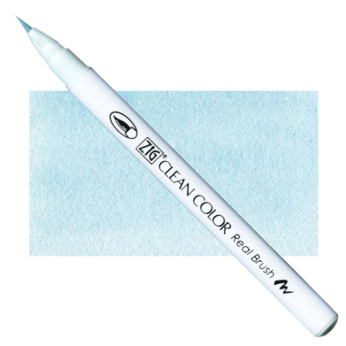 Акварельний маркер-пензель 302 Туманний синій, ZIG Clean Color Real Brush