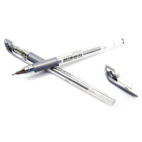 Гелевая ручка 74 Серебристая металлик, JELL ZONE