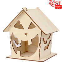 Заготовка Будиночок для насолод фанера 15х15х18см ROSA TALENT