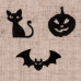Набор штампов для забойки №3, серия Halloween, ROSA Talent