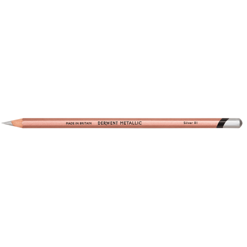 Олівець кольоровий Metallic, (01) Срібло, Derwent