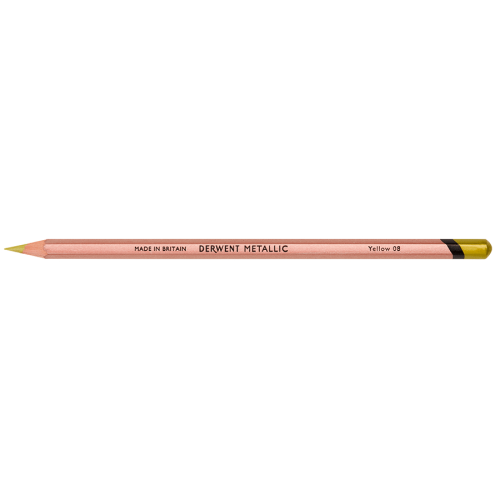 Олівець кольоровий Metallic, (08) Жовтий, Derwent
