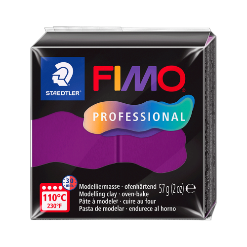 Пластика Professional фиолетовая 57г Fimo