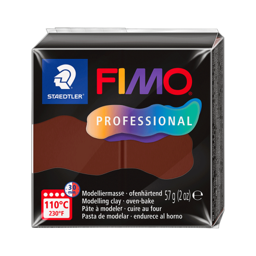 Пластика Professional шоколадная 57г Fimo