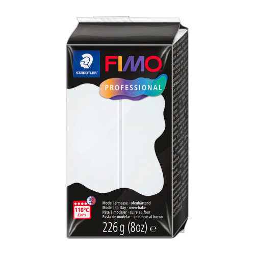 Пластика Professional средней мягкости 226г Fimo Белый