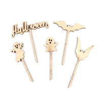 Набір топерів Halloween 2, фанера, 5шт, ROSA TALENT