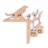 Кутова заготовка Halloween 3, 20х19см, МДФ, ROSA TALENT
