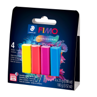 Набір пластиків Professional True colours 4х25г Fimo