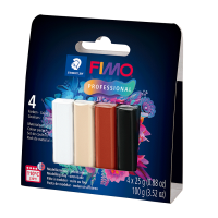Набор пластики Professional Natural colours 4х25г Fimo Набор пластики Professional Natural colours 4х25г Fimo