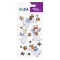 Набор декоративных наклеек, Ангелы, 7,5х16,5см, Heyda