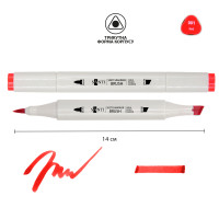 Акварельний маркер Червоний SM-1, SANTI sketch