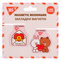 Закладки магнитные YES Line Friends №2, 2 шт