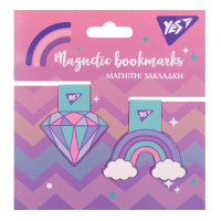 Закладки магнітні YES Glamour №1, 2 шт