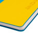 Еженедельник 10х15 см Leo Planner датированный 2024 Tiffany желто-голубой