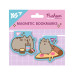 Закладки магнитные Yes Pusheen food №1, 2 шт