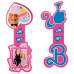 Закладки магнітні Yes Barbie friends №1, 2 шт