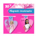 Закладки магнітні Yes Barbie heart №1, 2 шт