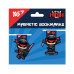 Закладки магнитные Yes Ninja №1, 2 шт