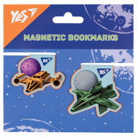 Закладки магнітні Yes Super Space №1, 2 шт