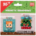 Закладки магнитные Yes Minecraft friends №1, 2 шт
