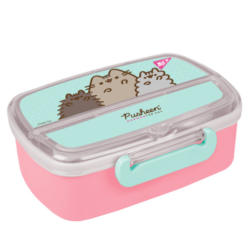 Контейнер с приборами Yes Pusheen, 750 мл