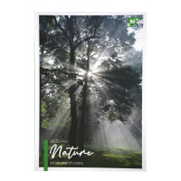Блокнот клетка YES A4, 80 листов, твердый переплет (7БЦ), серия Nature