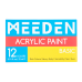 Набор акриловых красок Basic 12х22 мл, MEEDEN