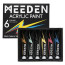 Набор акриловых красок Iridescent 6x22 мл, MEEDEN