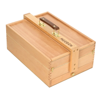 Пенал для інструментів дерев’яний бук 36x23 см, MEEDEN 6049