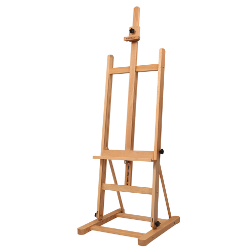Мольберт стационарный тип Н, бук 56x56x175см мак. высота полотна 122 см, MEEDEN 6067