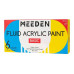 Набір рідких акрилових фарб Fluid Basic 6x60 мл, MEEDEN