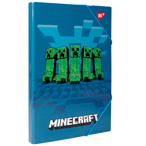 Папка картонна для праці, A4, Minecraft, YES