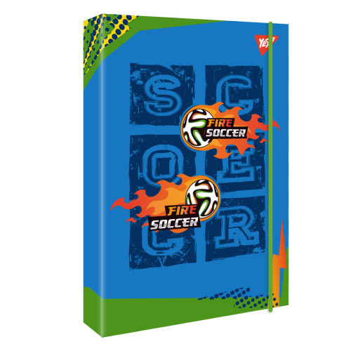Папка картонна для зошитів, В5, Football 1, YES