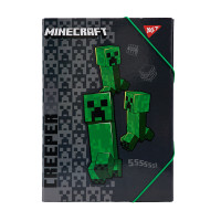 Папка картонная для труда, A4, Minecraft, YES