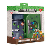 Набор контейнер и бутылочка Yes Minecraft, 2 предмета