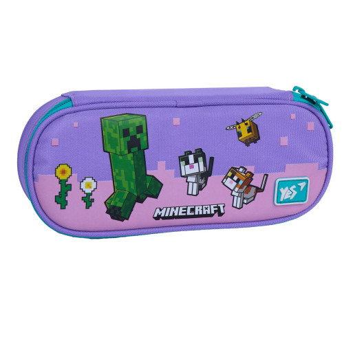 Пенал мягкий YES PH-30 Minecraft Pinky