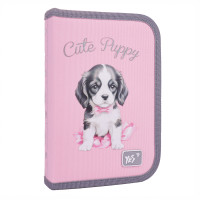 Пенал твердый одинарный с двумя клапанами Yes Doggy Princess HP-04