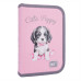 Пенал твердий одинарний з двома клапанами Yes Doggy Princess HP-04
