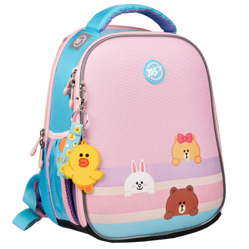 Ортопедичний шкільний рюкзак YES H-100 Line Friends