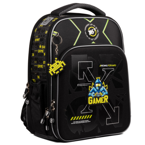 Ортопедический школьный рюкзак (каркасный) YES Gamer S-78