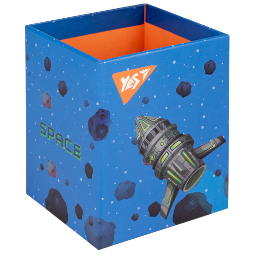 Склянка для письмового приладдя, Space, картон, YES